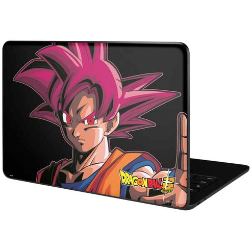 Dragon Ball Super Goku Portrait Super Sayan 4 Google Pixelbook Go Skin